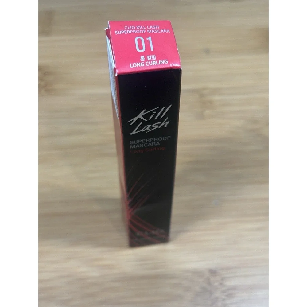 CLIO Kill Lash Superproof Mascara 01 Long Curling 7g New In Box‎
